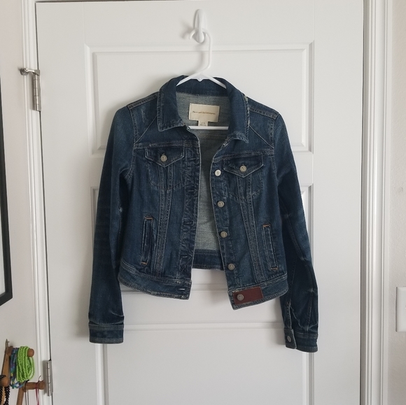 Anthropologie Pilcro classic denim jacket - with stretch! - Picture 3 of 10
